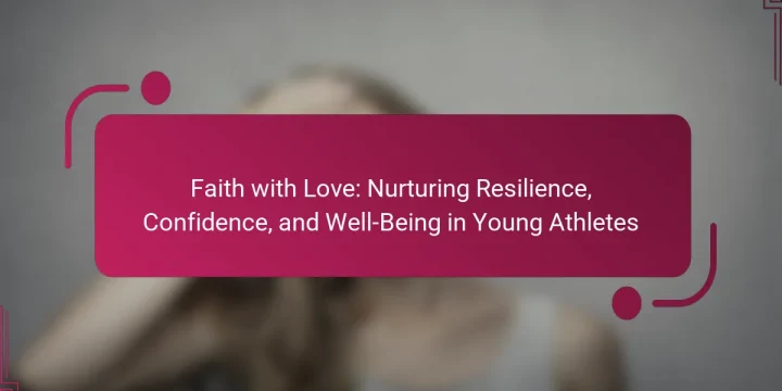 Faith with Love: Nurturing Resilience, Confidence, and Well-Being in Young Athletes