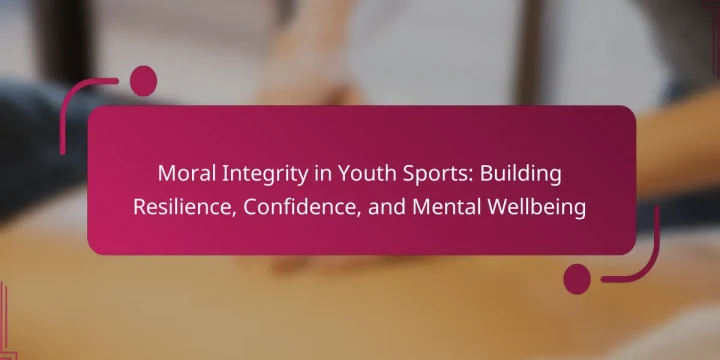 Moral Integrity in Youth Sports: Building Resilience, Confidence, and Mental Wellbeing